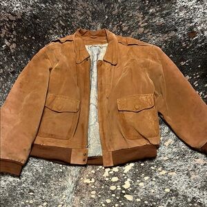 Vintage Men's Brown leather  Jacket